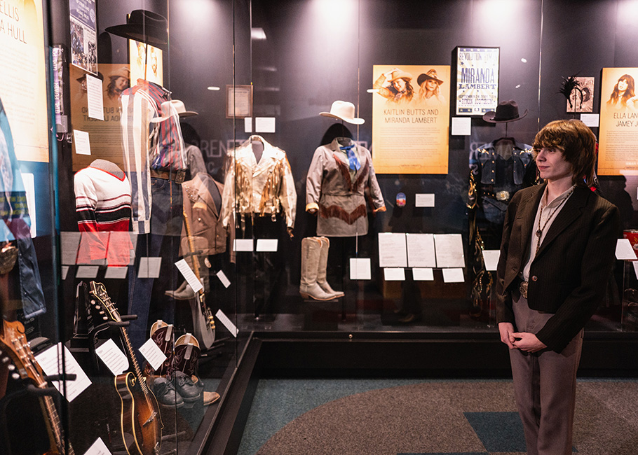 Wyatt Ellis attends the opening of American Currents: State of the Music at Country Music Hall of Fame and Museum on March 04, 2025 in Nashville, Tennessee. (Photo by John Shearer/Getty Images for the Country Music Hall of Fame and Museum)