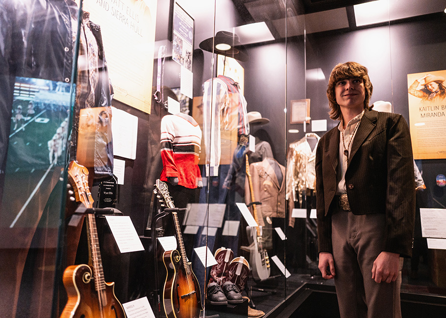 Wyatt Ellis attends the opening of American Currents: State of the Music at Country Music Hall of Fame and Museum on March 04, 2025 in Nashville, Tennessee. (Photo by John Shearer/Getty Images for the Country Music Hall of Fame and Museum)