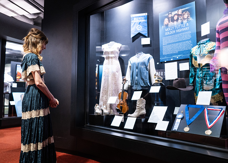Molly Tuttle attends the opening of American Currents: State of the Music at Country Music Hall of Fame and Museum on March 04, 2025 in Nashville, Tennessee. (Photo by John Shearer/Getty Images for the Country Music Hall of Fame and Museum)