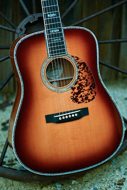 Brock Ealey signature Crosspick Deluxe guitar from Blueridge