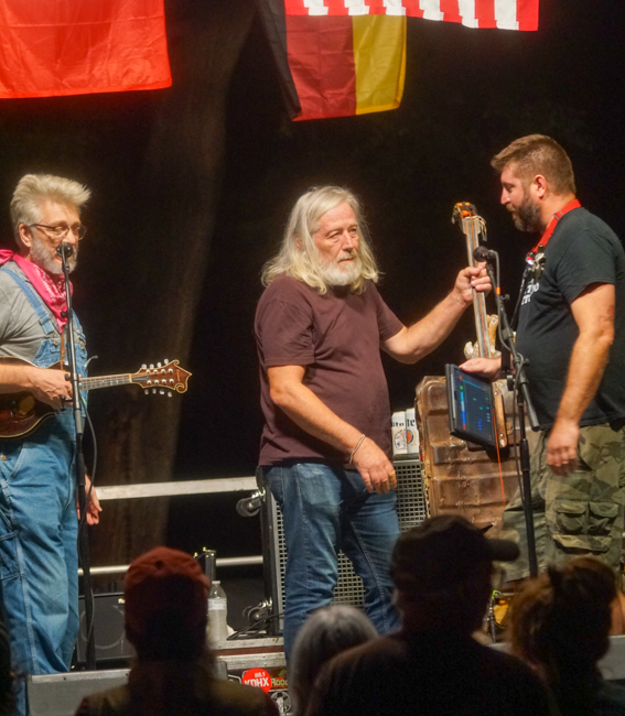 Split Lip Rayfield at the 2025 Oklahoma International Bluegrass Festival - photo © Pamm Tucker