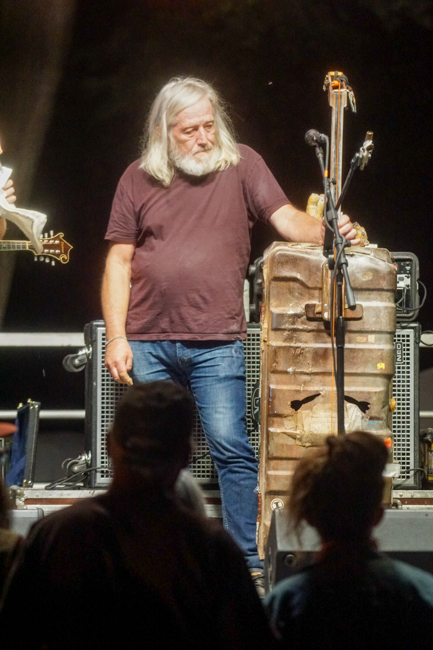 Split Lip Rayfield at the 2025 Oklahoma International Bluegrass Festival - photo © Pamm Tucker