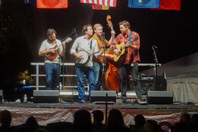 Slocan Ramblers at the 2025 Oklahoma International Bluegrass Festival - photo © Pamm Tucker