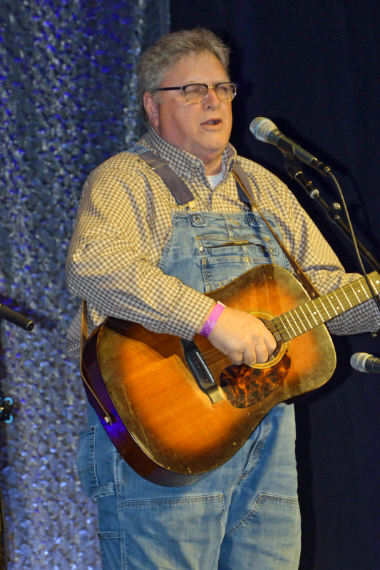 Mark May at the November 2025 Industrial Strength Bluegrass Festival - photo © Bill Warren