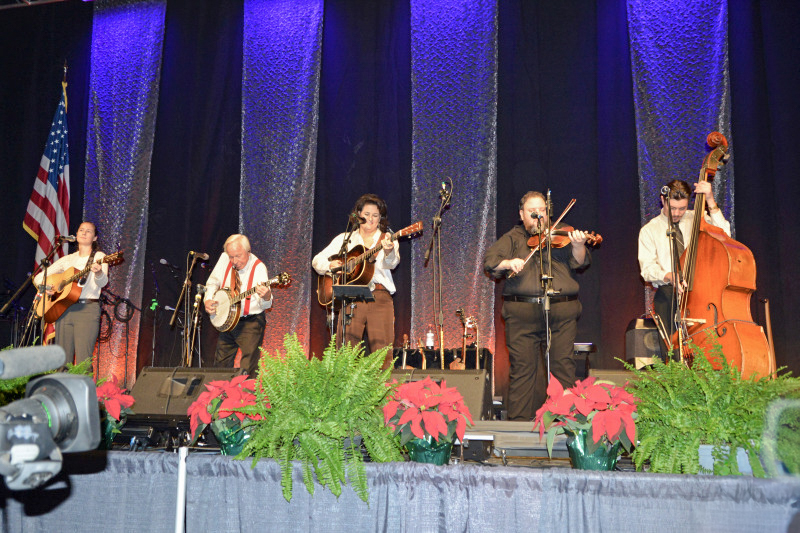 Little Roy and Lizzy Show at the November 2025 Industrial Strength Bluegrass Festival - photo © Bill Warren