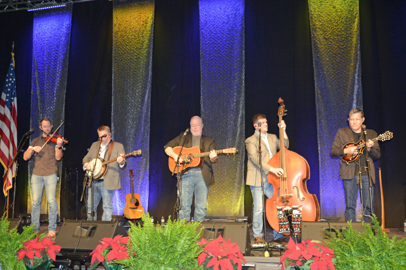 Russell Moore & IIIrd Tyme Out at the November 2025 Industrial Strength Bluegrass Festival - photo © Bill Warren