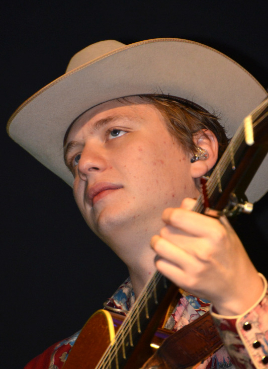 John Gooding with The Po' Ramblin' Boys at the November 2025 Industrial Strength Bluegrass Festival - photo © Bill Warren