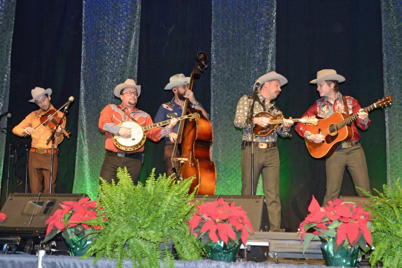 The Po' Ramblin' Boys at the November 2025 Industrial Strength Bluegrass Festival - photo © Bill Warren