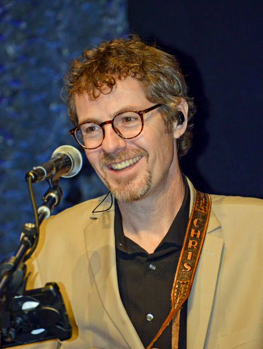 Chris Davis with Joe Mullins & The Radio Ramblers at the November 2025 Industrial Strength Bluegrass Festival - photo © Bill Warren