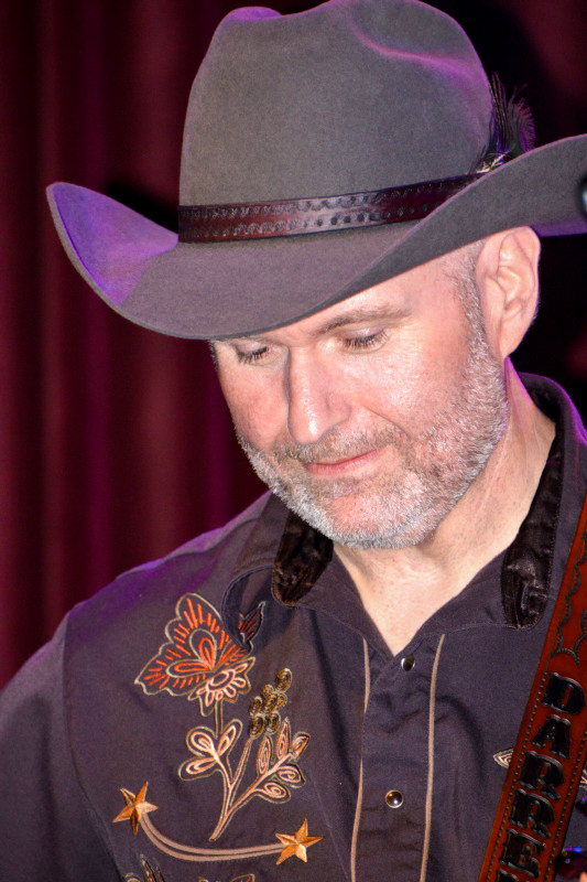 Darren Nicholson with The Smoky Mountain All Stars at the Bluegrass Christmas in the Smokies pre-show party for 2025 - photo © Bill Warren