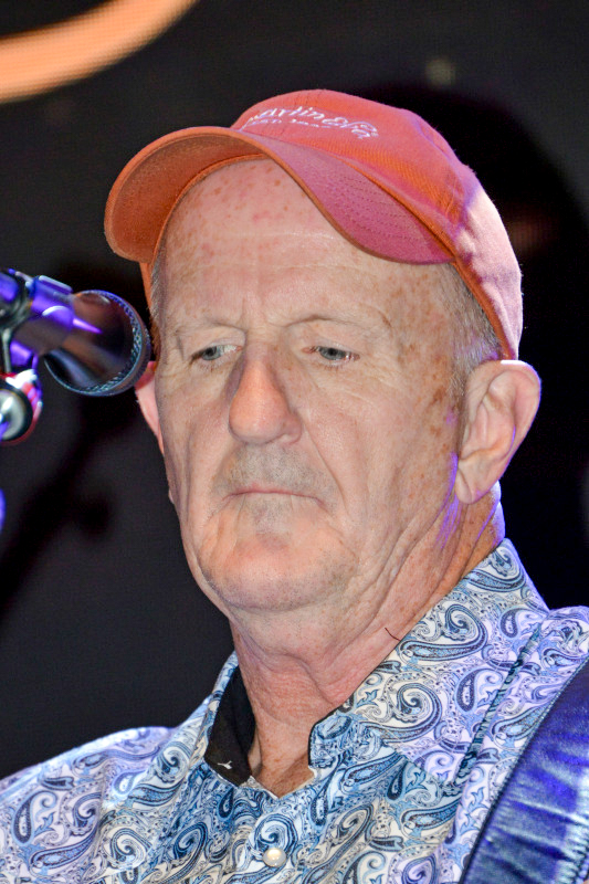 Wayne Morris with Country Grass at the Bluegrass Christmas in the Smokies pre-show party for 2025 - photo © Bill Warren