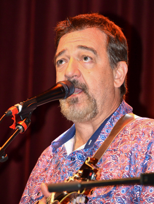 Kent Dixon with Country Grass at the Bluegrass Christmas in the Smokies pre-show party for 2025 - photo © Bill Warren