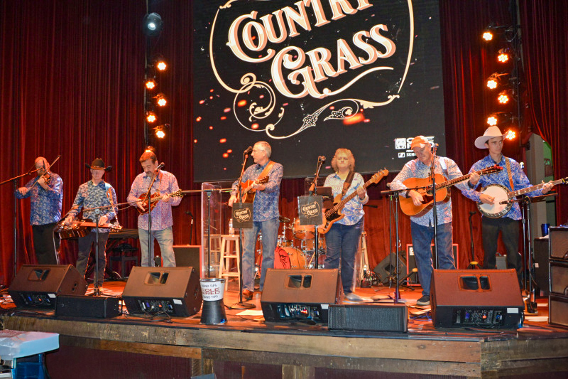 Country Grass at the Bluegrass Christmas in the Smokies pre-show party for 2025 - photo © Bill Warren