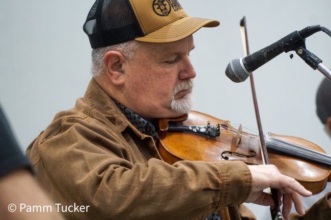 Inaugural Lee Stoneking Memorial Fiddle Contest in Clinton, MO (5/24/25) - photo © Pamm Tucker