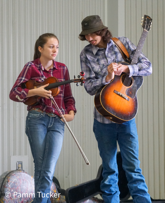 Inaugural Lee Stoneking Memorial Fiddle Contest in Clinton, MO (5/24/25) - photo © Pamm Tucker