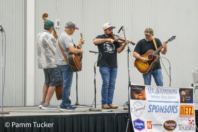 Inaugural Lee Stoneking Memorial Fiddle Contest in Clinton, MO (5/24/25) - photo © Pamm Tucker