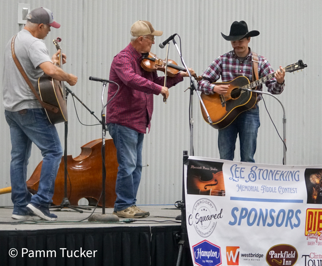 Inaugural Lee Stoneking Memorial Fiddle Contest in Clinton, MO (5/24/25) - photo © Pamm Tucker