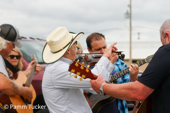 Inaugural Lee Stoneking Memorial Fiddle Contest in Clinton, MO (5/24/25) - photo © Pamm Tucker