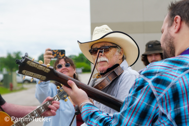 Inaugural Lee Stoneking Memorial Fiddle Contest in Clinton, MO (5/24/25) - photo © Pamm Tucker