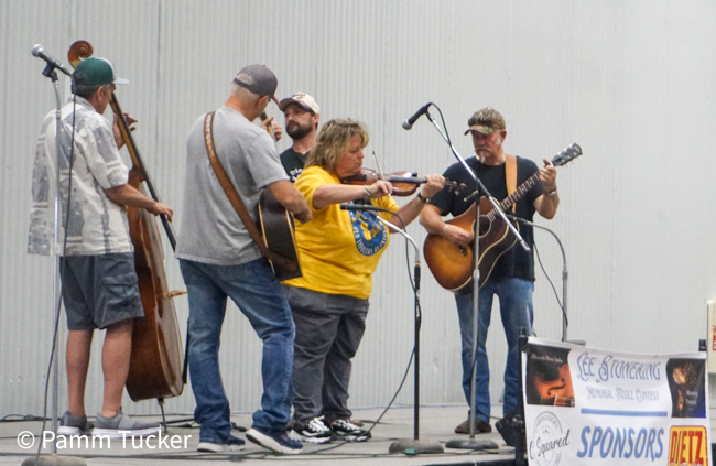 Inaugural Lee Stoneking Memorial Fiddle Contest in Clinton, MO (5/24/25) - photo © Pamm Tucker