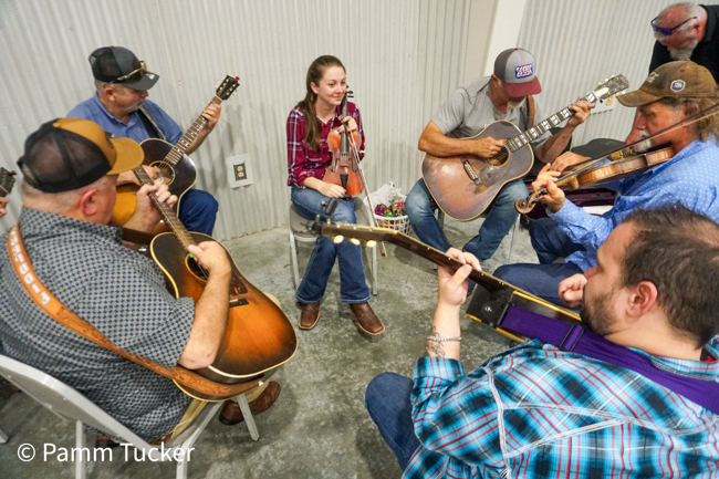 Inaugural Lee Stoneking Memorial Fiddle Contest in Clinton, MO (5/24/25) - photo © Pamm Tucker