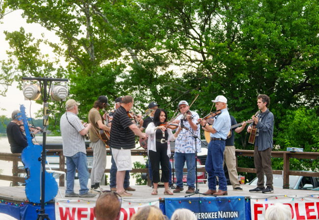 American Heritage Music Festival and Grand Lake National Fiddle Fest - photo © Pamm Tucker