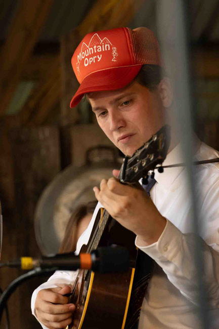 Backstage at Pickin' in Parsons 2025 - photo © Jeromie Stephens