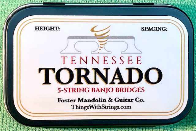 Tennessee Tornado banjo bridge